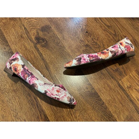 Rockport Women's Total Motion Adelyn Floral Flats - Sz 8.5 Unique Cottage Style - Picture 2 of 10